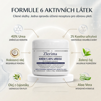 Zlerima — Pokročilý Keratolytický Krém na Drsné, Vystouplé Seboroické Keratózy