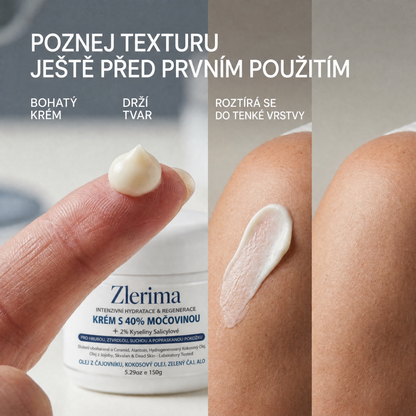 Zlerima — Pokročilý Keratolytický Krém na Drsné, Vystouplé Seboroické Keratózy